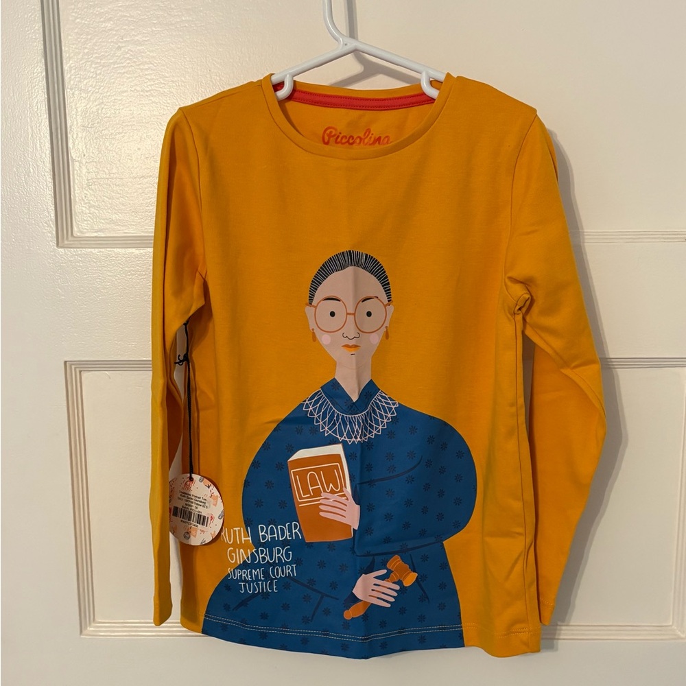 Nwt Piccoling RBG shirt 5yo
